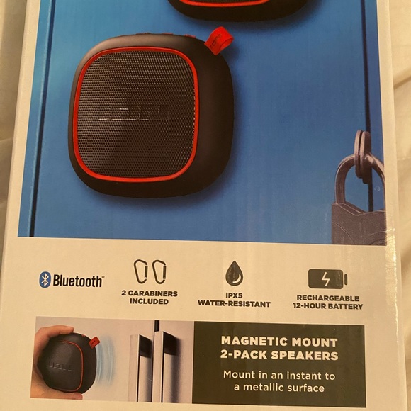 NWT 2 Pack Magnet Rocker Speakers - Picture 6 of 6